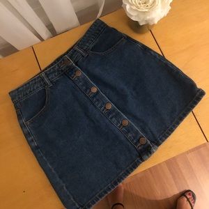 Jean Skirt